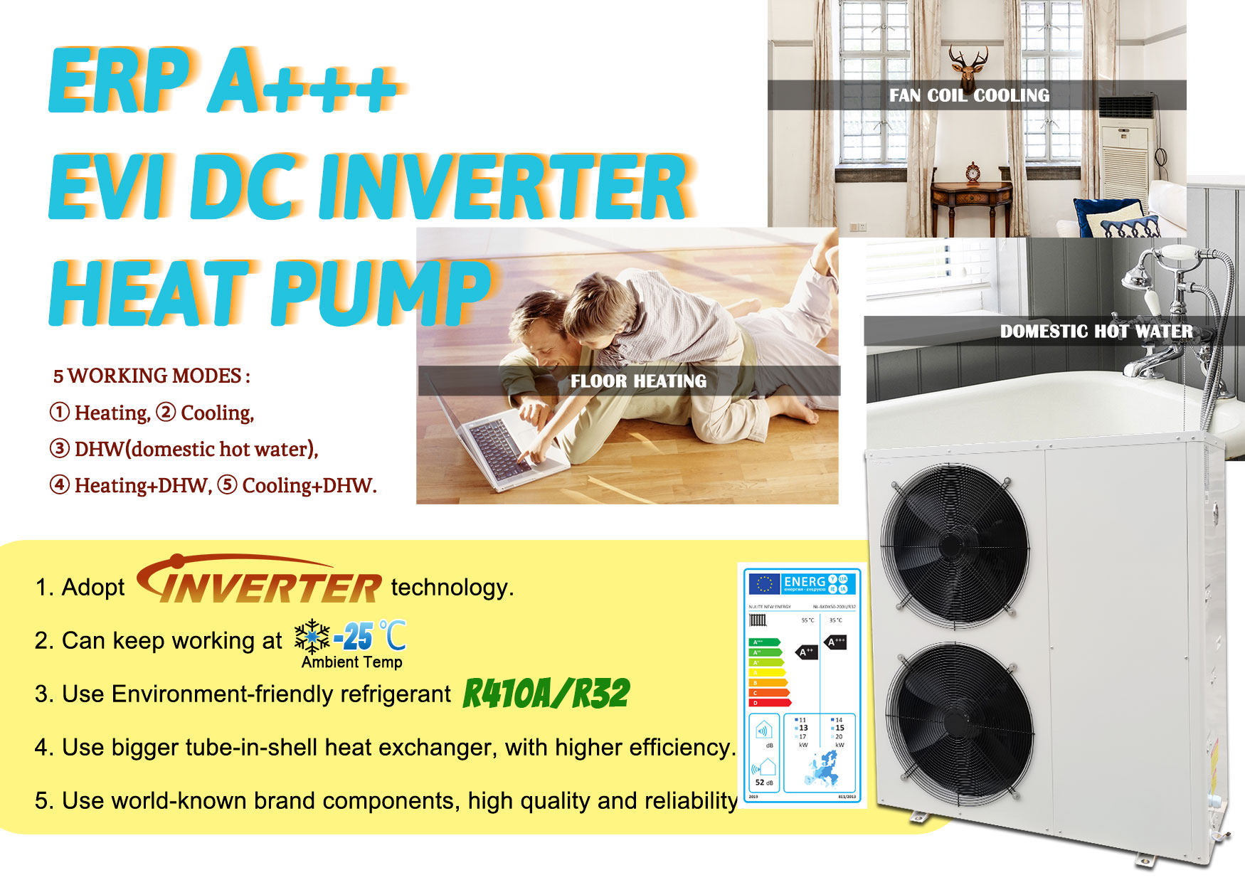 O.S.B. Heat Pump | China Professional Heat Pump Manufacturer